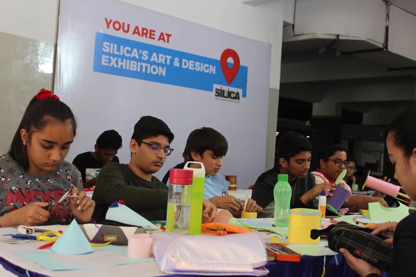SILICA Institute Indore students